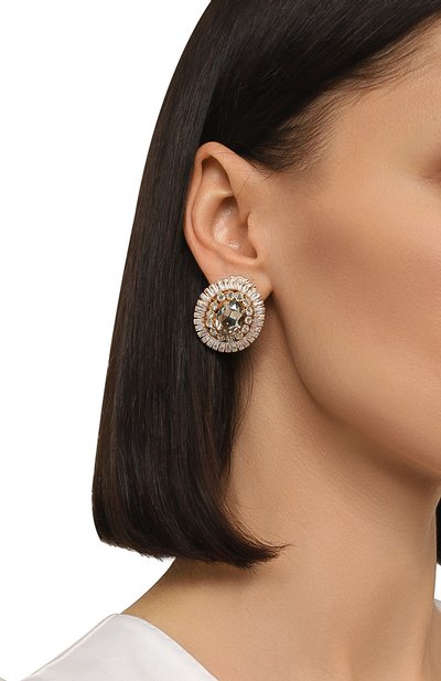 Серьги ANTON HEUNIS золотого цвета по цене 14550 руб., арт. VRS3.013, фото 2 Серьги ANTON HEUNIS, арт. VRS3.013, фото 2