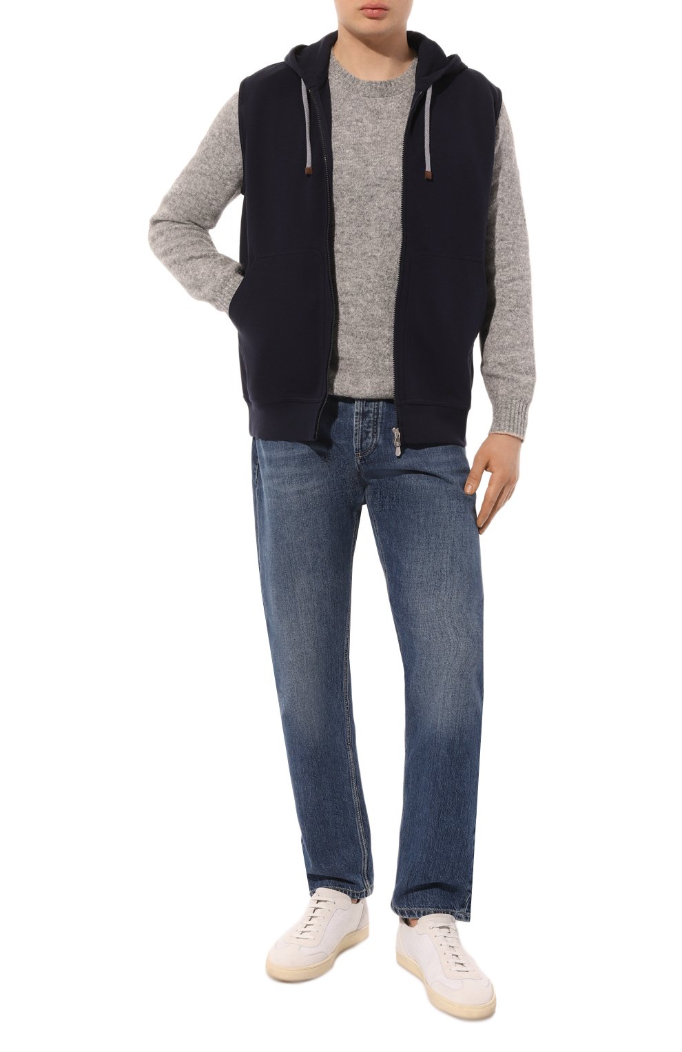 Хлопковый жилет BRUNELLO CUCINELLI, арт. M0T35B2281, фото 2