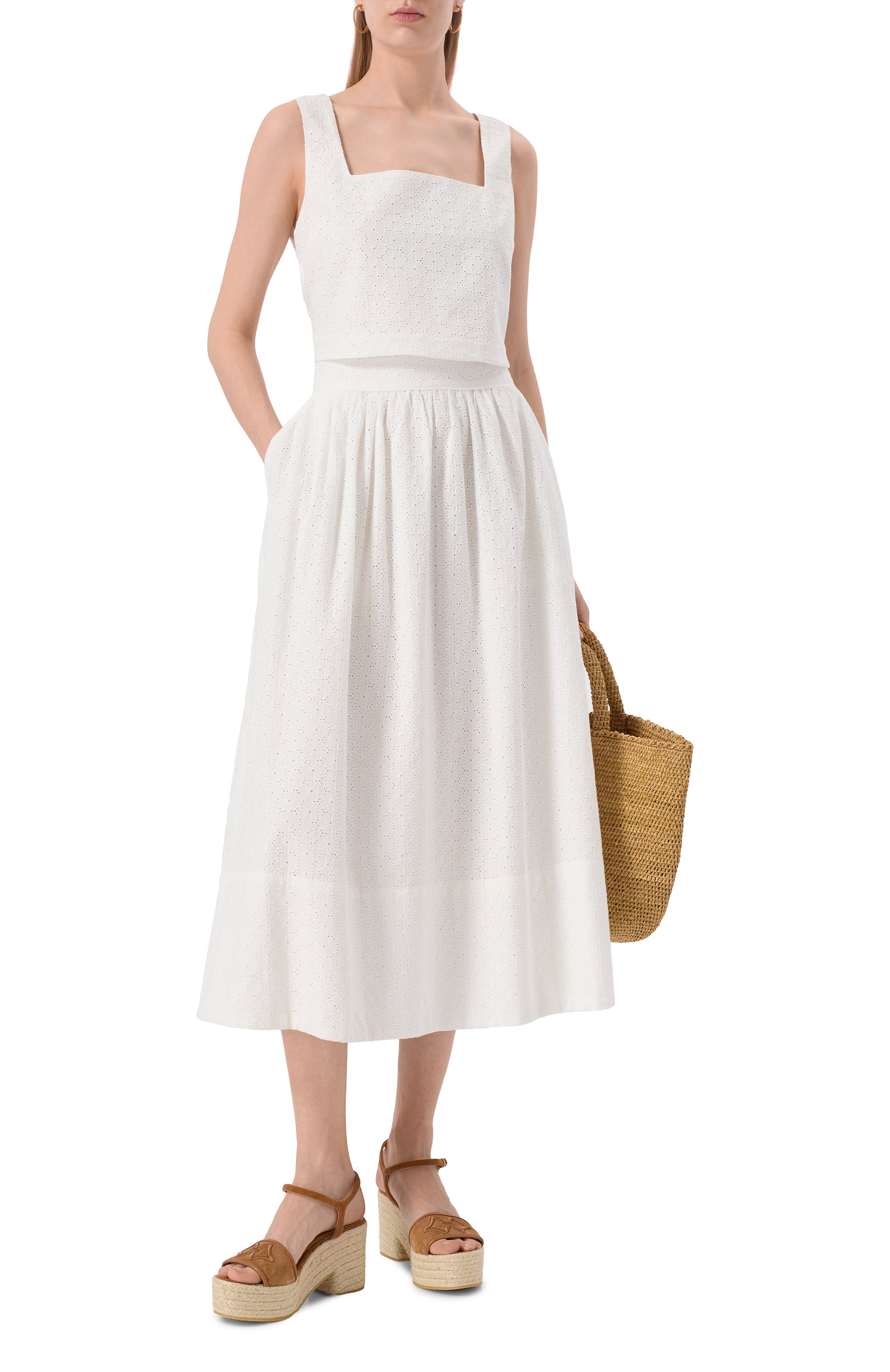 Хлопковая юбка PAIGE, арт. 1F02P14-1165, фото 2