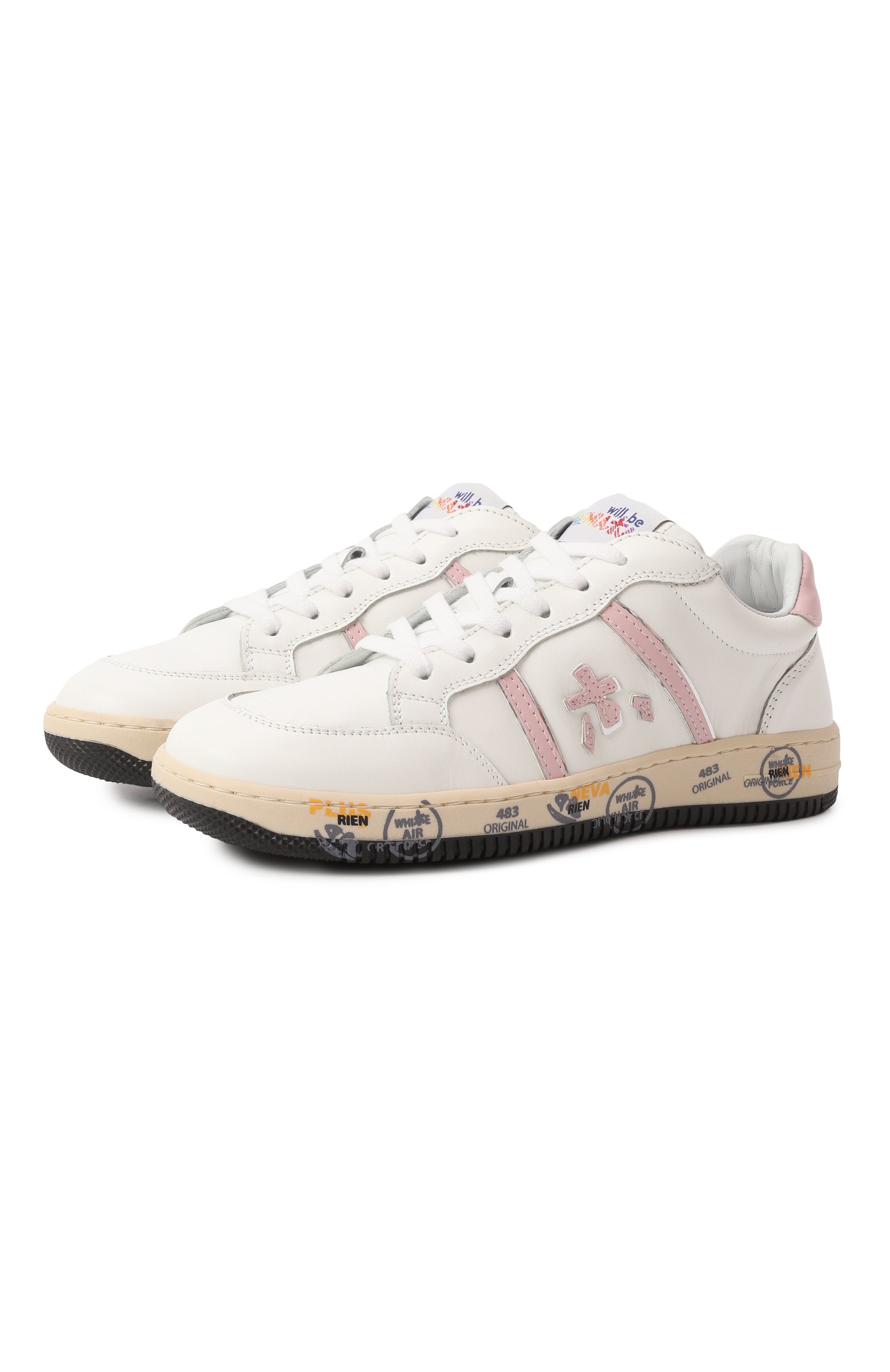 Кожаные кеды wally PREMIATA WILL BE, арт. 28319427/WALLY/36-40, фото 1