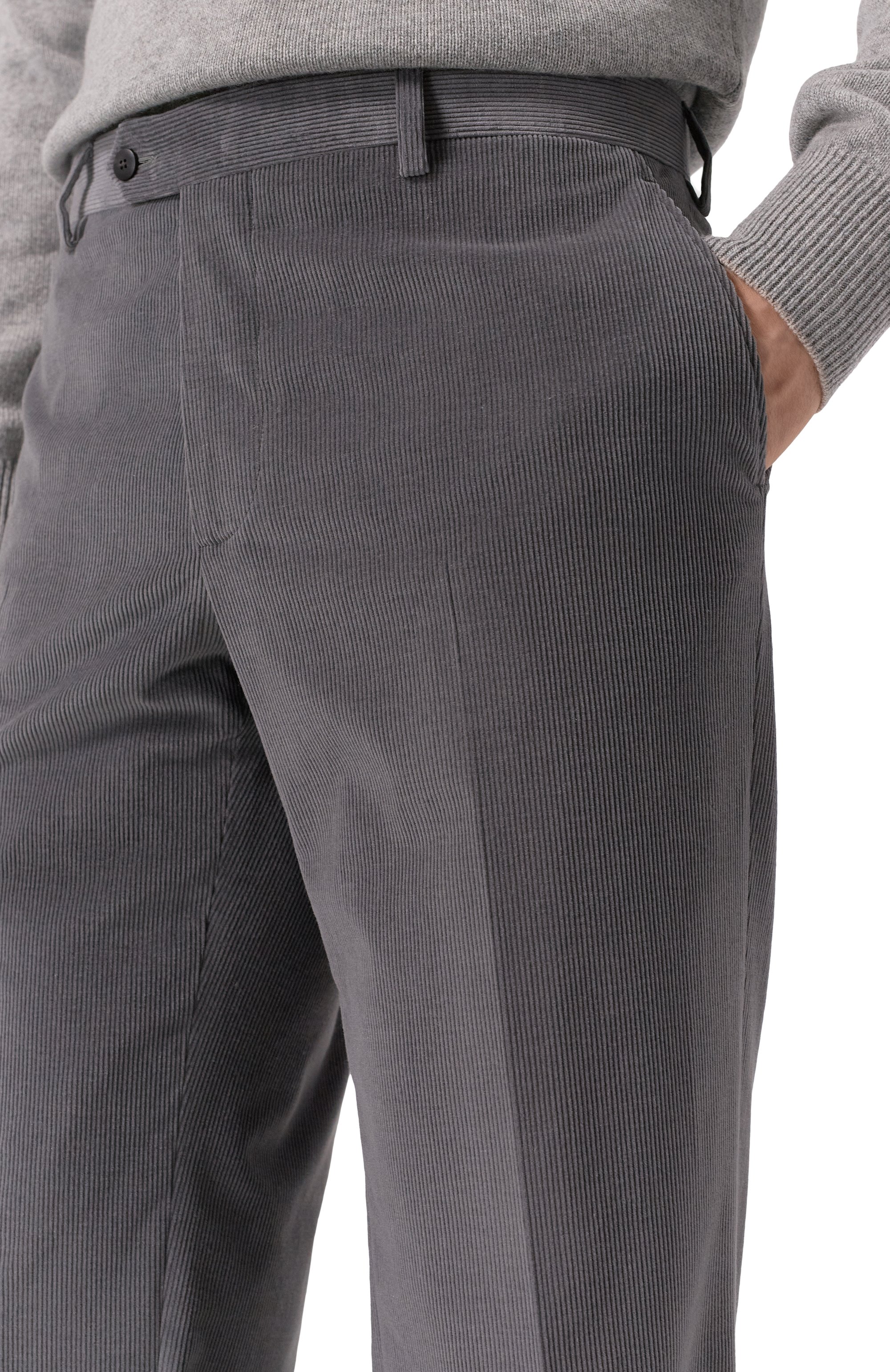 Вельветовые брюки MVST серого цвета по цене 95650 руб., арт. M25.1MM.T409/574, фото 5 Вельветовые брюки MVST, арт. M25.1MM.T409/574, фото 5
