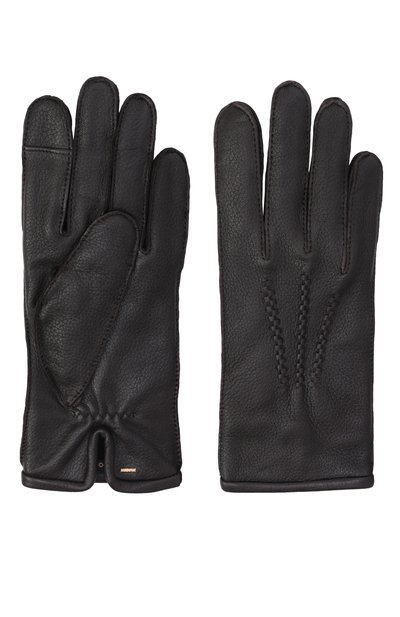 Мужские кожаные перчатки BOSS, арт. 50496769