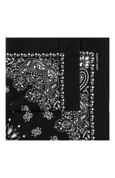 Мужской хлопковый платок SAINT LAURENT, арт. 551653/4Y105