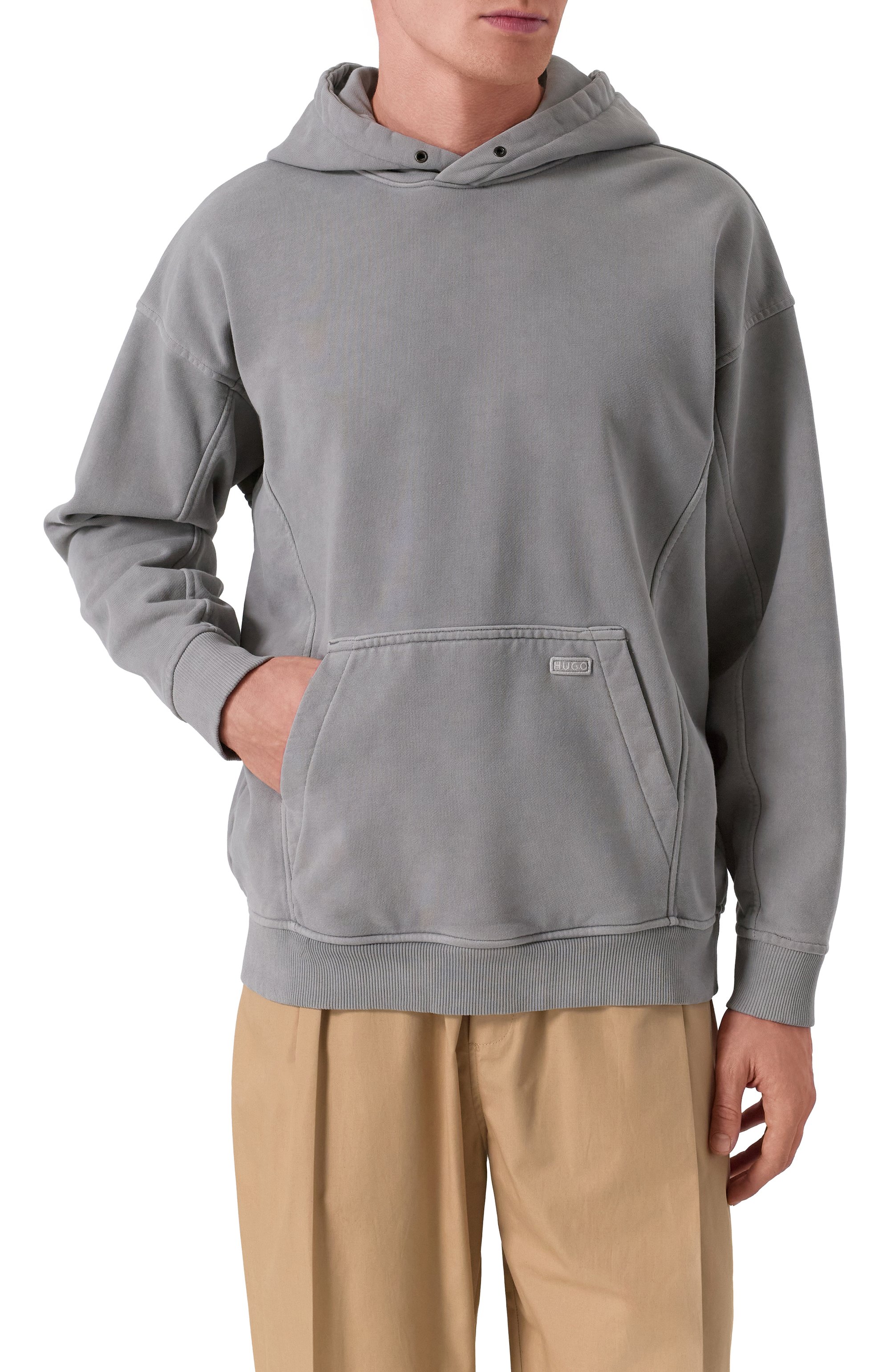 Хлопковое худи HUGO BLUE, арт. 50538681, фото 3