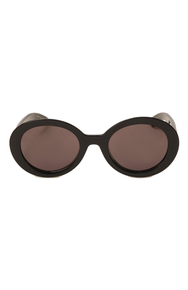 Женские солнцезащитные очки GUCCI черного цвета, арт. GG1722SA 001 | Фото 3 (Региональные ограничения белый список (Axapta Mercury): Не проставлено; Нос: Не проставлено; Тип очков: С/з; Материал: Пластик; Оптика Гендер: оптика-женское; Очки форма: Круглые)