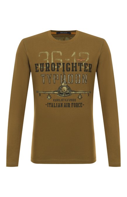 Мужская хлопковый лонгслив AERONAUTICA MILITARE, арт. TS2477UJ00641