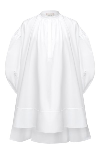 Женское хлопковое платье ALEXANDER MCQUEEN, арт. 641304/QAAAD