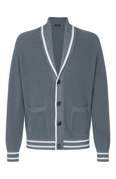Мужской хлопковый кардиган KITON, арт. UMK064602