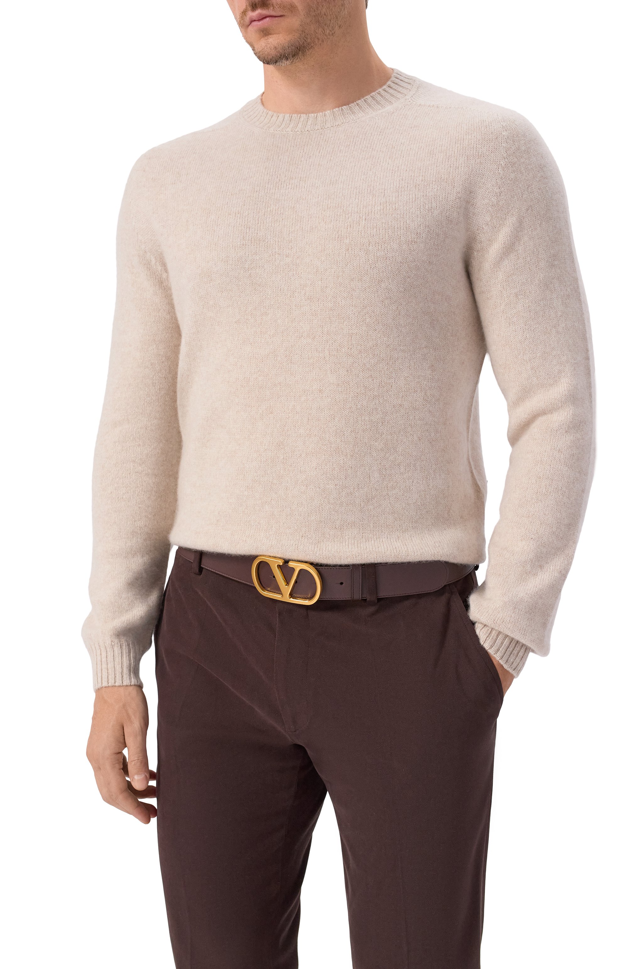 Кожаный ремень VALENTINO, арт. 7Y2T0SQ7/IYR, фото 2