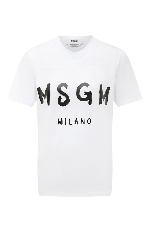 фото Хлопковая футболка msgm