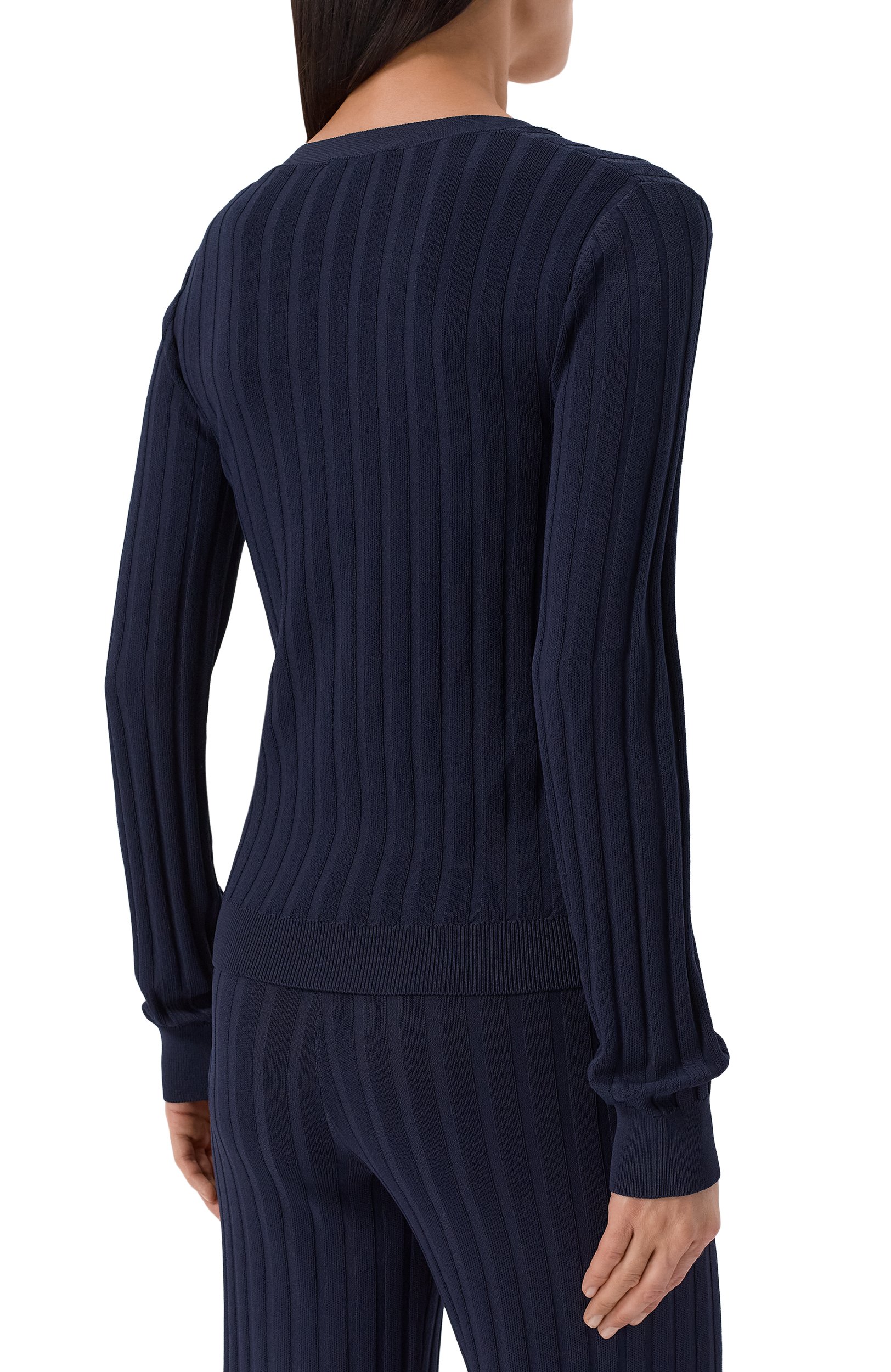 Кардиган из вискозы SPORTY AND RICH, арт. CA007712302BL106, фото 4