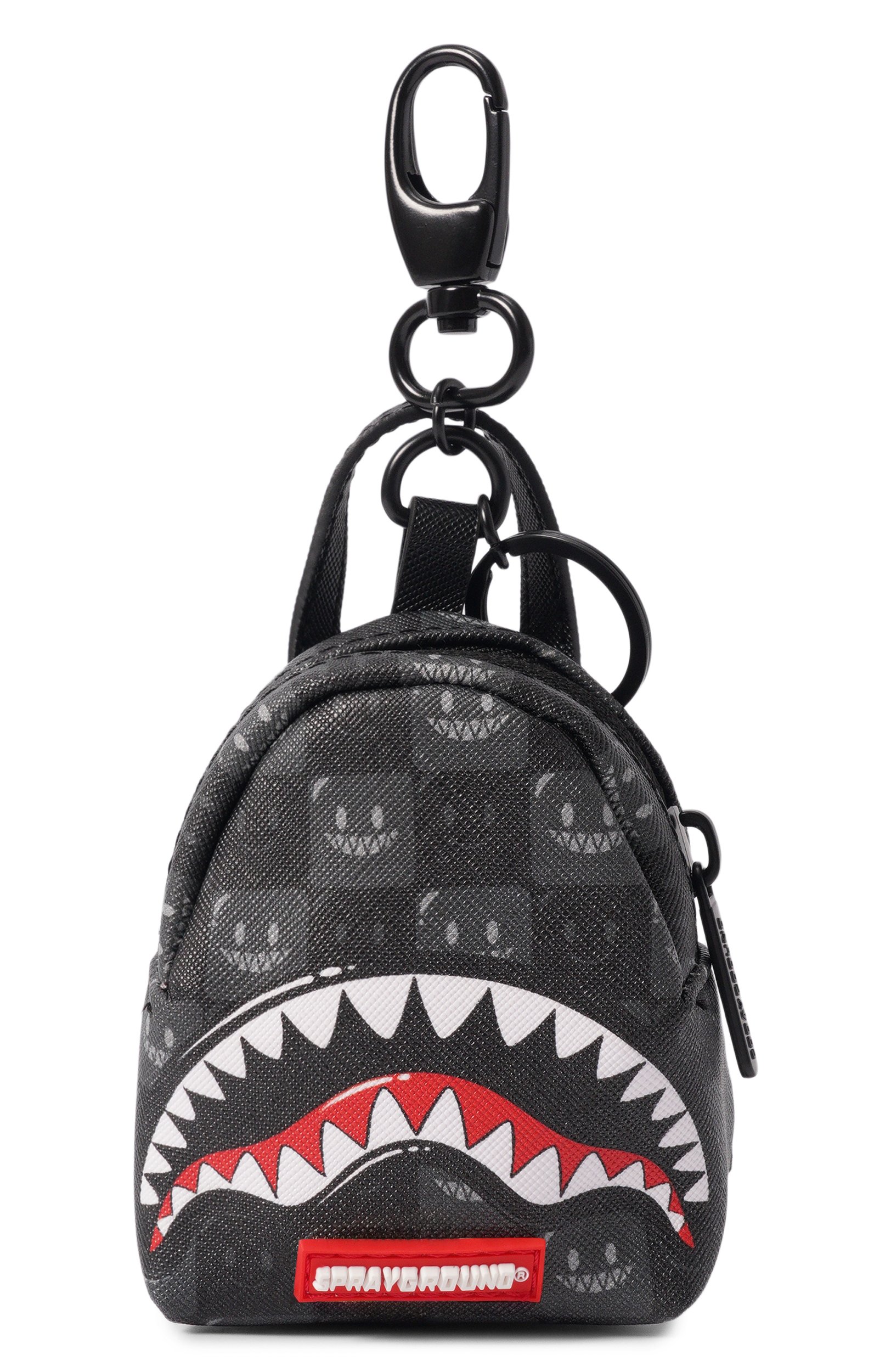 Ключница SPRAYGROUND, арт. 910K9317NSZ/SHARKS IN PARIS WTF BUBBLY BLACK CHECK, фото 1