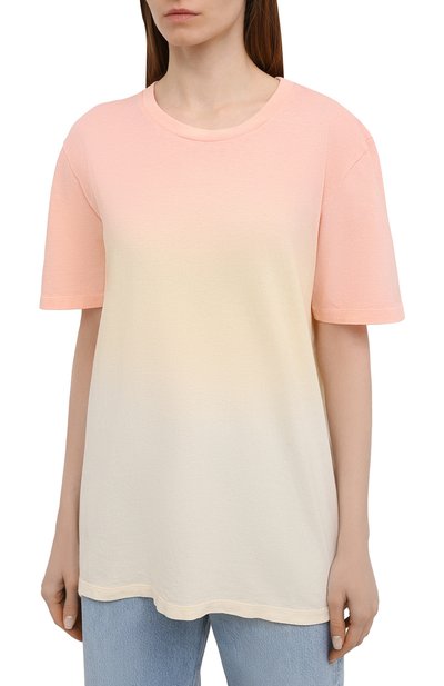 Хлопковая футболка SAINT LAURENT, арт. 649046/Y36AI, фото 3