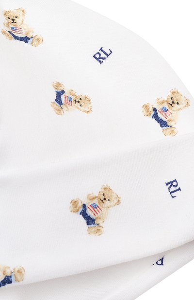 Хлопковая шапка RALPH LAUREN, арт. 320682723, фото 3