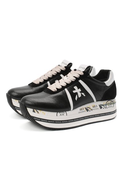 Кожаные кроссовки beth PREMIATA, арт. BETH/VAR4842, фото 1