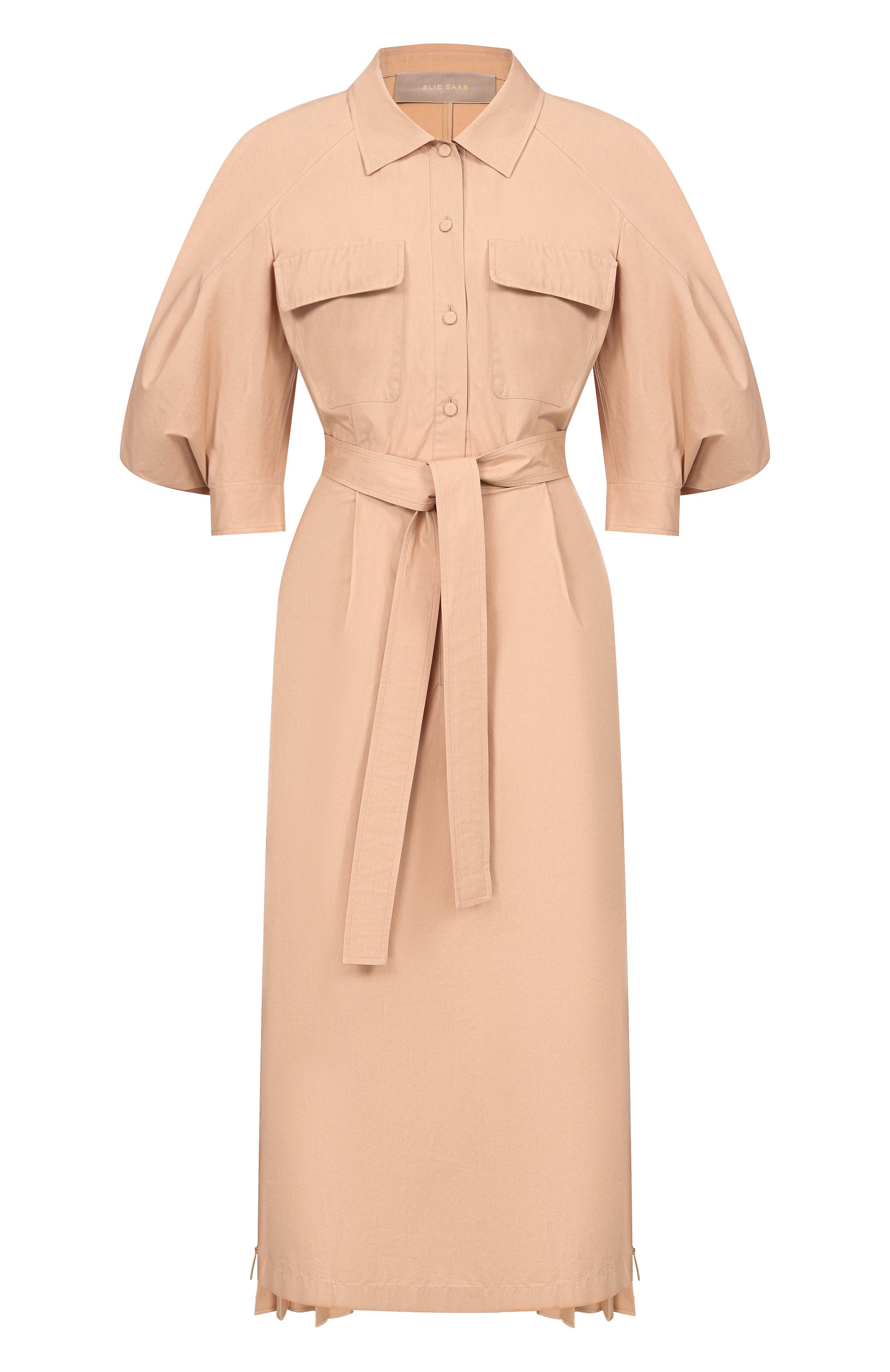 Хлопковое платье ELIE SAAB, арт. D1042/P0023, фото 1