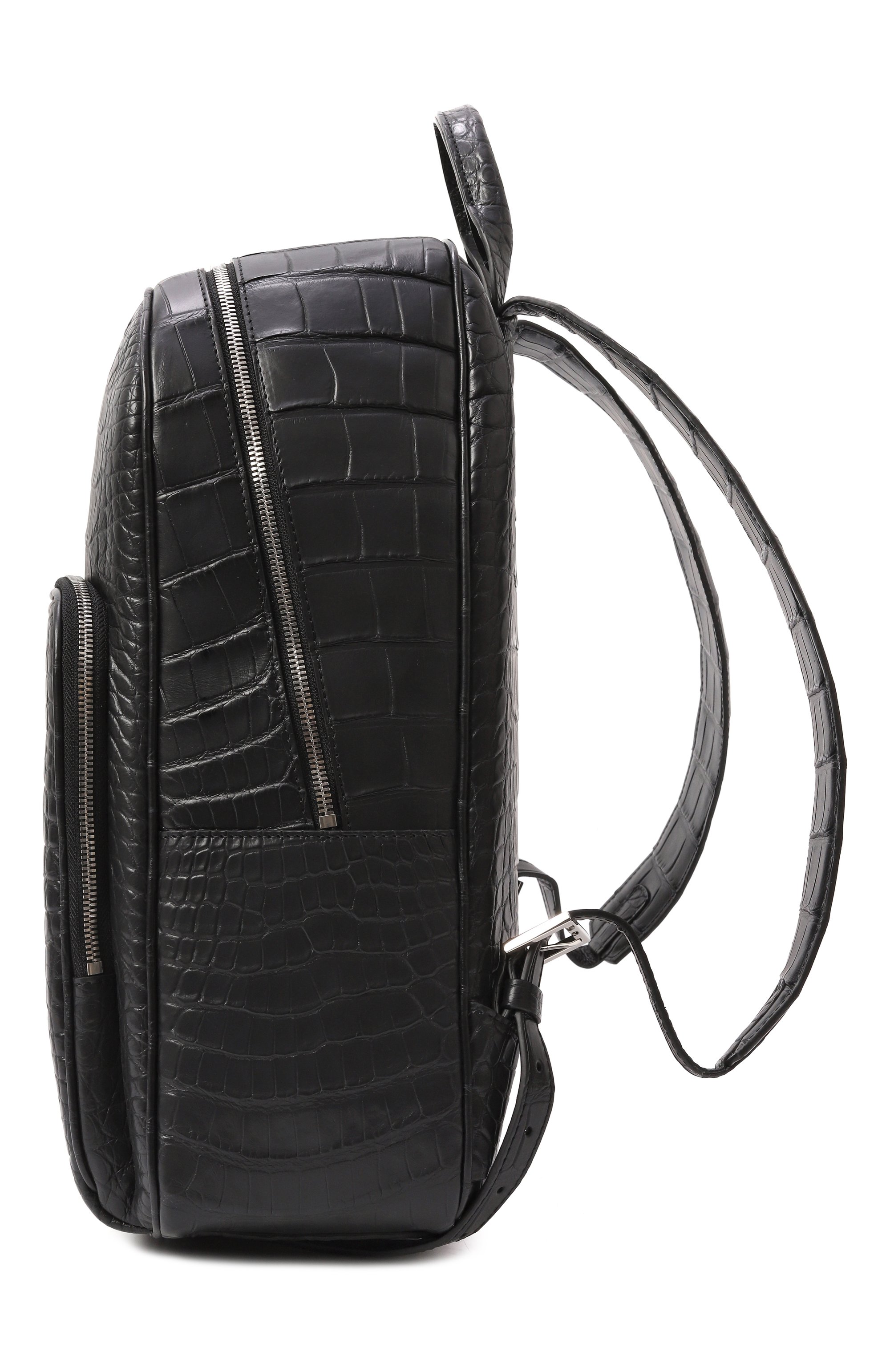 Рюкзак из кожи аллигатора KITON, арт. UBA0008N0106801003, фото 4