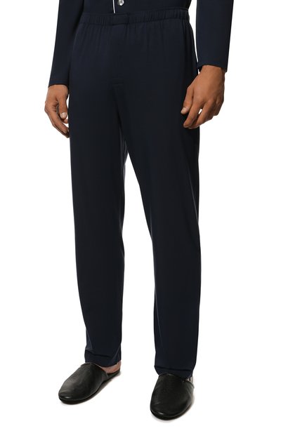 Пижама DEREK ROSE темно-синего цвета по цене 59950 руб., арт. 4070-BASE001, фото 5 Пижама DEREK ROSE, арт. 4070-BASE001, фото 5