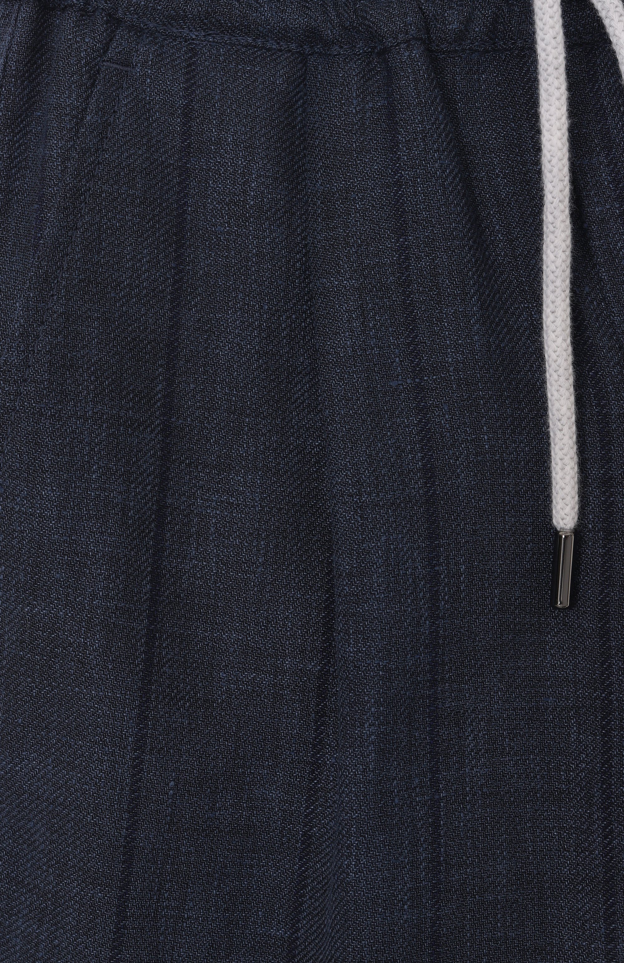 Брюки из шерсти и льна BRUNELLO CUCINELLI, арт. BR484P503A, фото 3