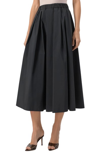 Юбка WEEKEND MAX MARA черного цвета по цене 25350 руб., арт. CURVAT0, фото 3 Юбка WEEKEND MAX MARA, арт. CURVAT0, фото 3