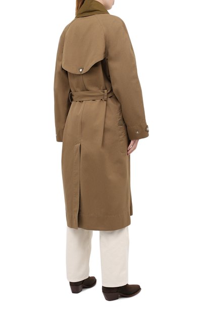 Хлопковый плащ ISABEL MARANT ETOILE, арт. MA0818-20A030E/PALDI, фото 4