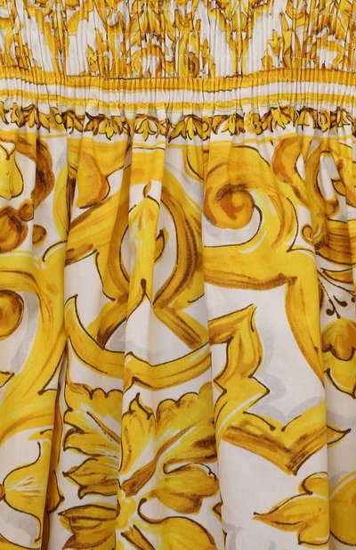 Хлопковый сарафан DOLCE & GABBANA, арт. L53DM9/G7J6K/2-6, фото 3