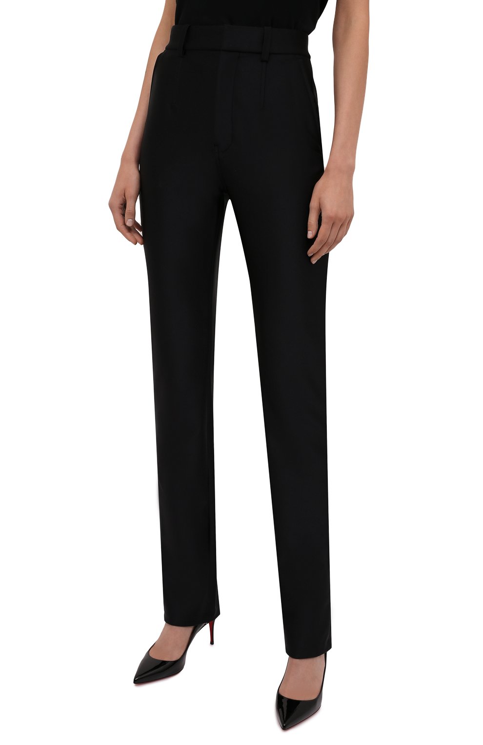 Брюки ALEXANDER WANG черного цвета по цене 77350 руб., арт. 1CC3214382, фото 3 Брюки ALEXANDER WANG, арт. 1CC3214382, фото 3