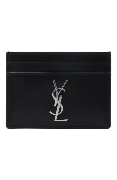 Мужской кожаный футляр для кредитных карт SAINT LAURENT, арт. 485631/0SX0E