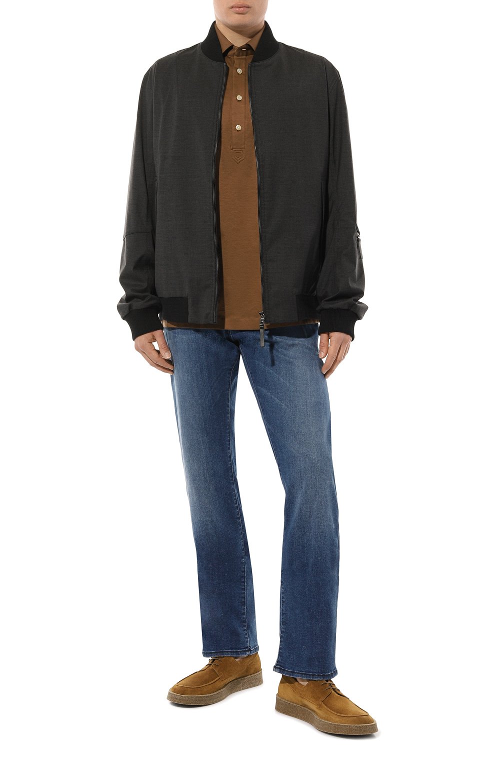 Хлопковое поло KITON, арт. UMC012H08629, фото 2