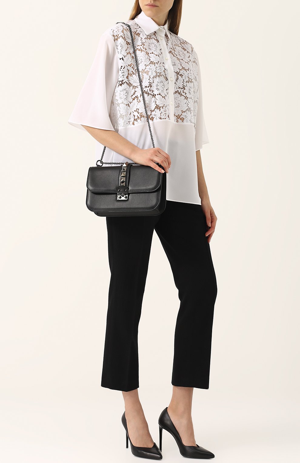 Сумка glam lock noir medium VALENTINO, арт. PW2B0398/VBL, фото 2