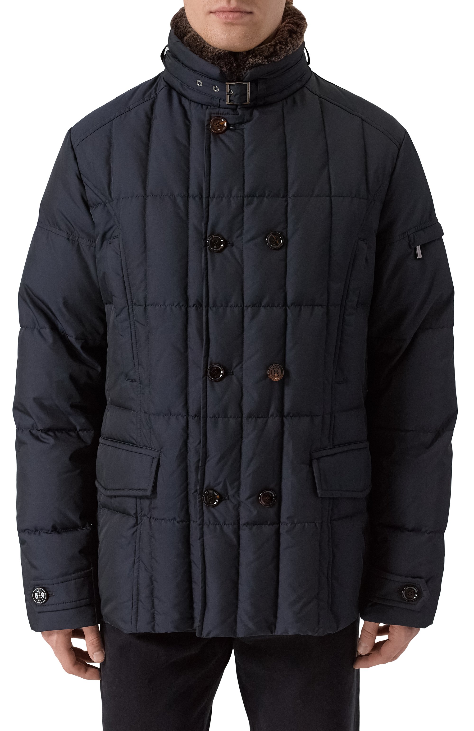 Пуховик siro-km с отделкой из овчины MOORER, арт. SIR0/KM, фото 3