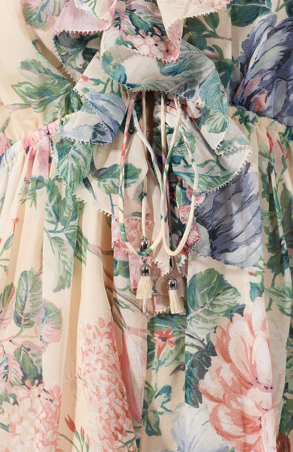 Комбинезон из смеси хлопка и шелка ZIMMERMANN, арт. 6578YVER, фото 5