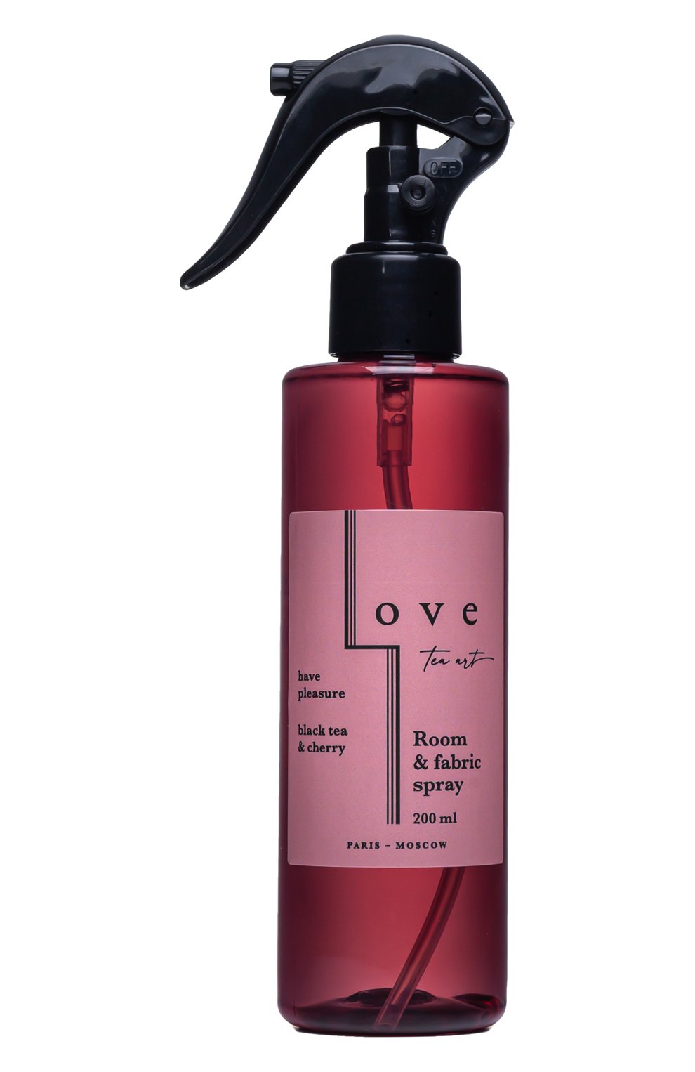 Спрей для белья и дома черный чай и вишня LOVE TEA ART, арт. 4603805890393, фото 1