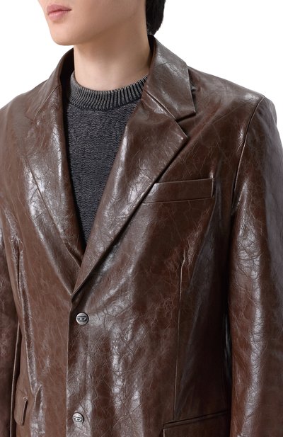 Пальто из вискозы DIESEL, арт. A21091/0QMBU, фото 5