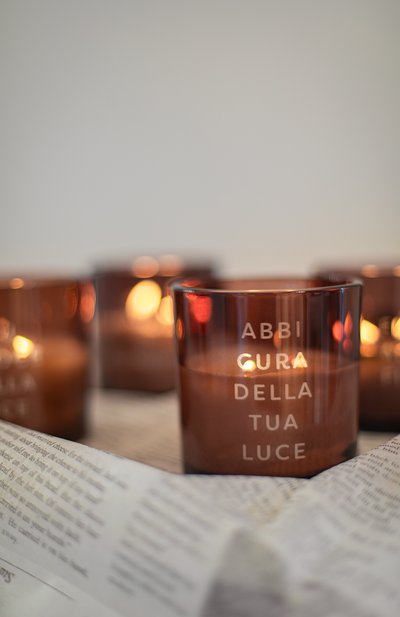 Свеча abbi cura della tua luce (350g) PERNICI, арт. 8001962090964, фото 3