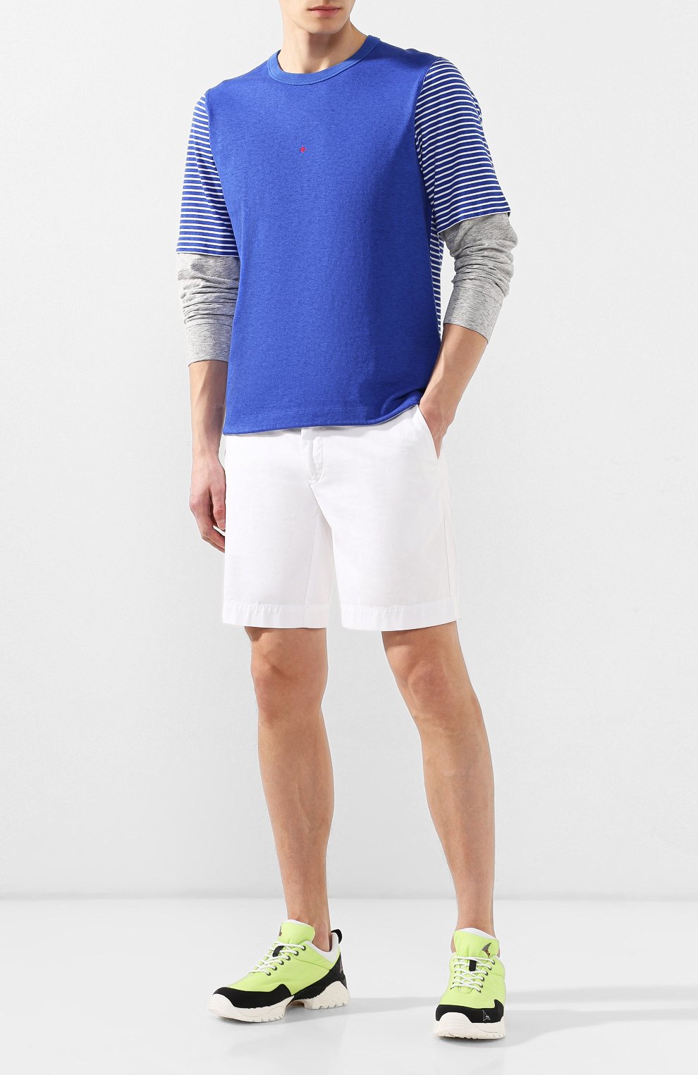 Хлопковый лонгслив STONE ISLAND, арт. 7015644X6, фото 2