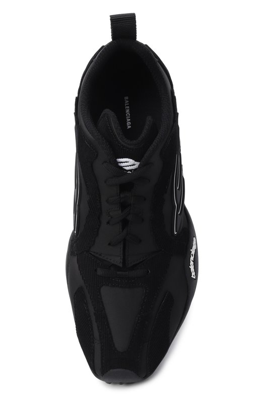 Текстильные кроссовки Monday Ultra Balenciaga 853505/WMNDI Чёрный  853505/WMNDI Фото 5