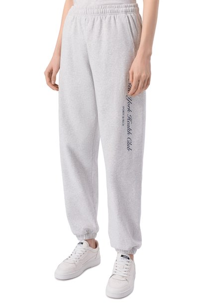 Хлопковые брюки SPORTY AND RICH, арт. PA03666043GY03, фото 3