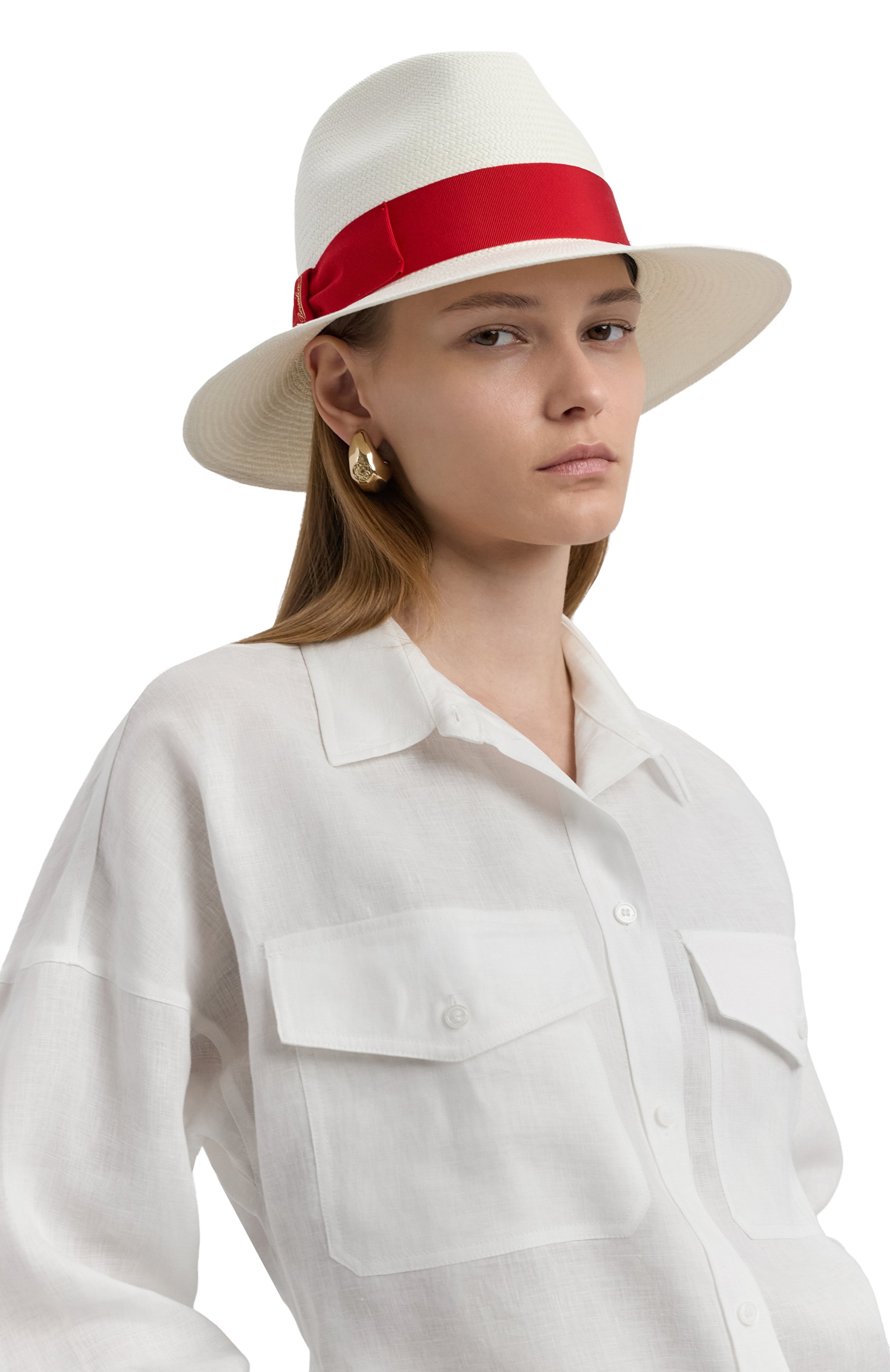 Соломенная шляпа giulietta BORSALINO белого цвета по цене 39850 руб., арт. 232044, фото 2 Соломенная шляпа giulietta BORSALINO, арт. 232044, фото 2