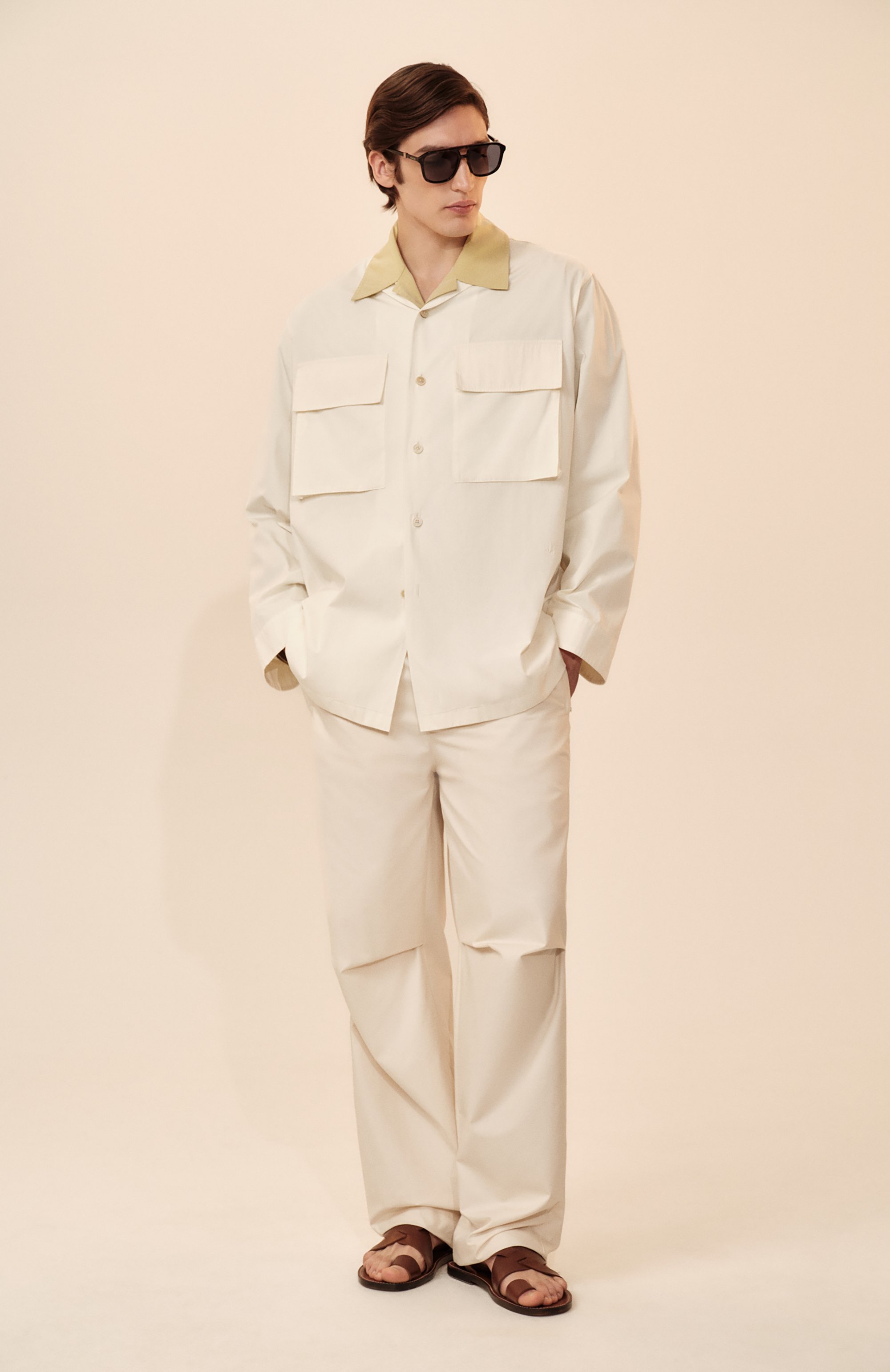 Хлопковая рубашка JIL SANDER, арт. J47DL0167-J45292, фото 6