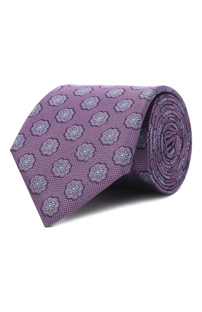 Мужской шелковый галстук CANALI, арт. 18/HJ03395