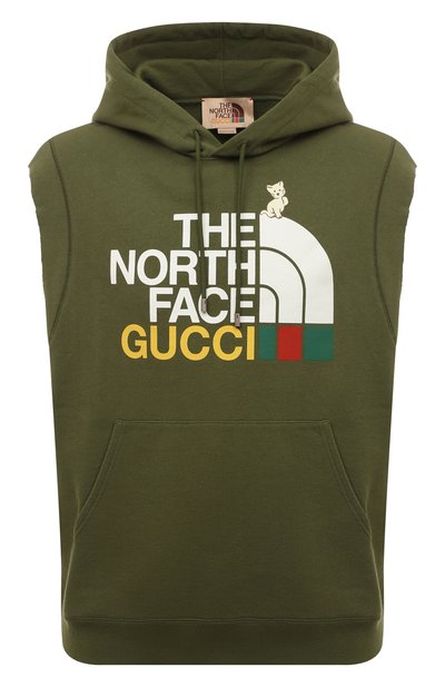 Хлопковое худи the north face x gucci GUCCI, арт. 663243 XJDW2, фото 1