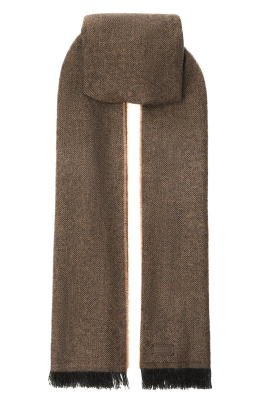Кашемировый шарф Canali 06/TF00314 Коричневый 06/TF00314