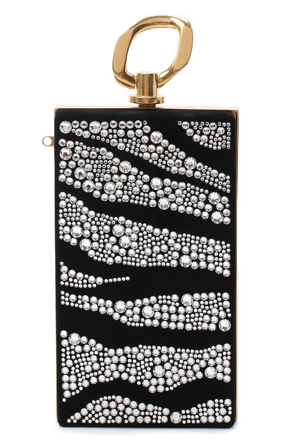 Клатч BALMAIN черно-белого цвета по цене 322000 руб., арт. UN1S460/AVZS, фото 1 Клатч BALMAIN, арт. UN1S460/AVZS, фото 1