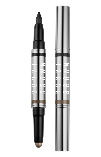 Женский двусторонний лайнер для глаз, оттенок pewter &amp; black velvet BOBBI BROWN, арт. H7AC-01