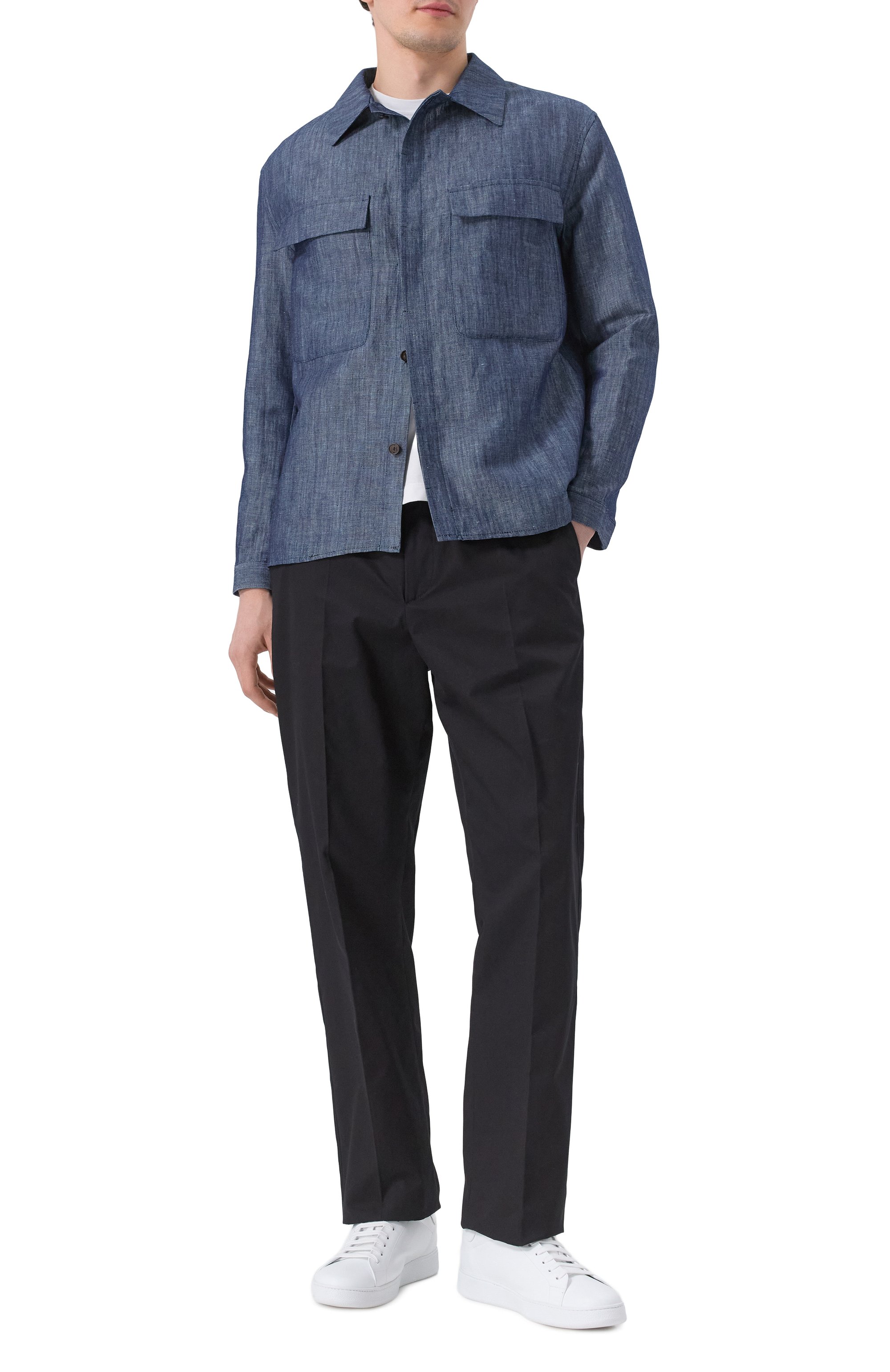 Рубашка изо льна и хлопка HEVO, арт. SPECCHI0LA C 130/H726, фото 2