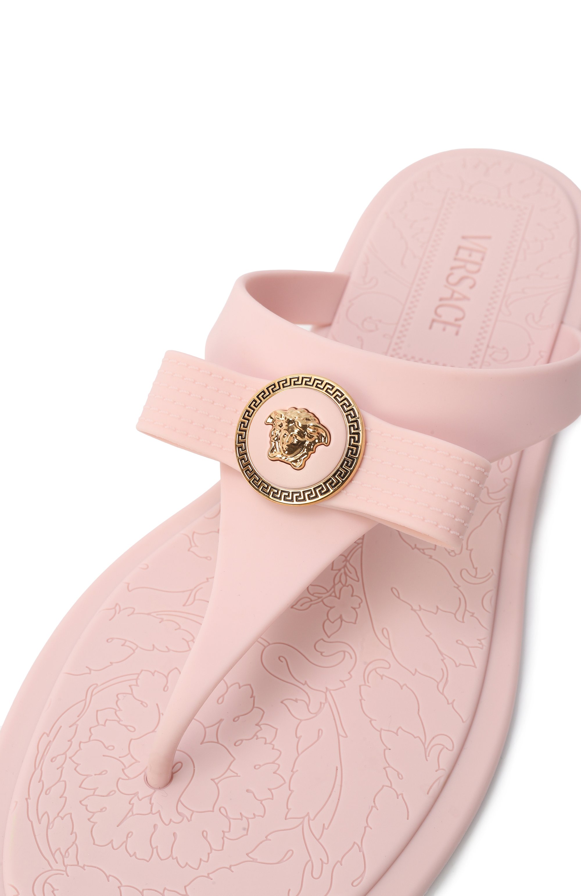 Шлепанцы gianni ribbon VERSACE, арт. 1018789/1A10983, фото 7