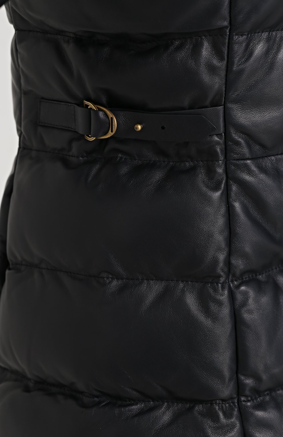 Приталенный стеганый пуховик с воротником-стойкой RALPH LAUREN, арт. 290679455, фото 5