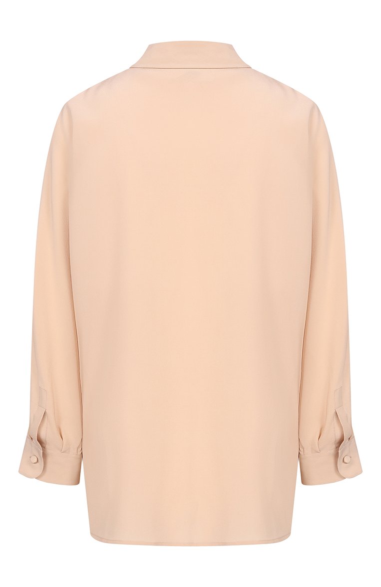 Шелковая блузка PRADA, арт. P499E-1H51-F063L, фото 2