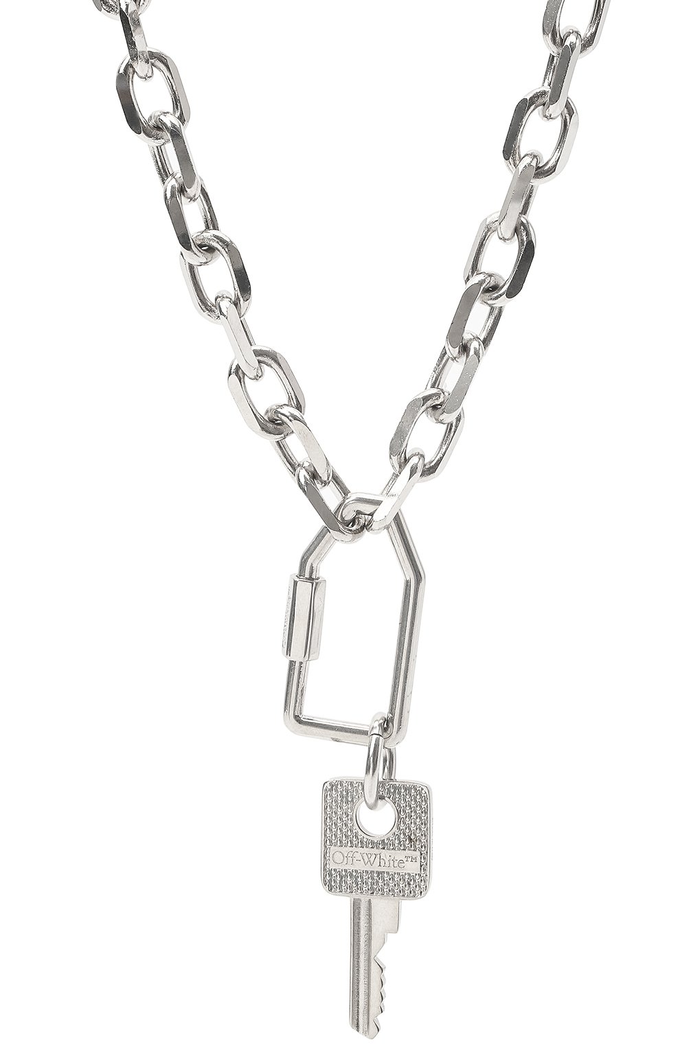 Цепь с кулоном OFF-WHITE, арт. 0M0B053E20MET0017800, фото 2